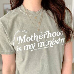 Motherhood is My Ministry Tee